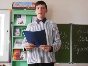С творчеством юной поэтессы познакомились школьники  п. Чапаевский