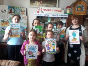 Школьники с.Клинцовка совершили  путешествие по страничкам экологического журнала