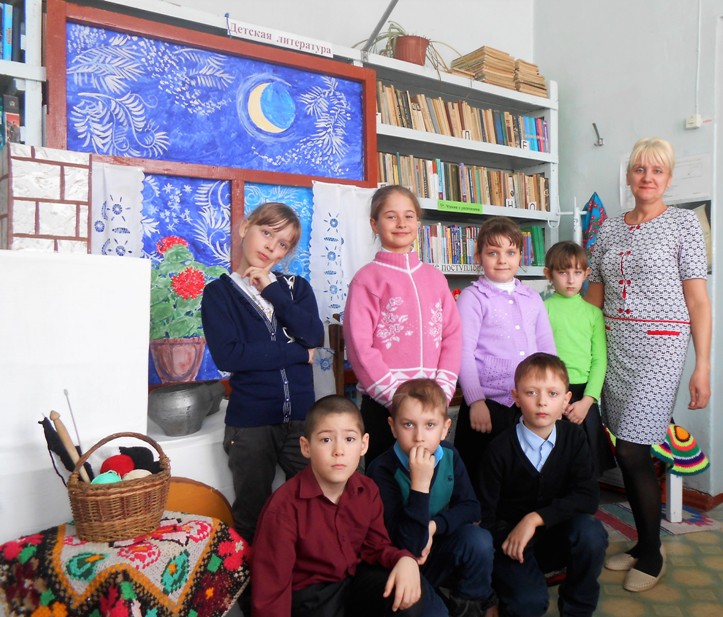«Быт и традиции русского народа» в библиотеке поселка Заволжский