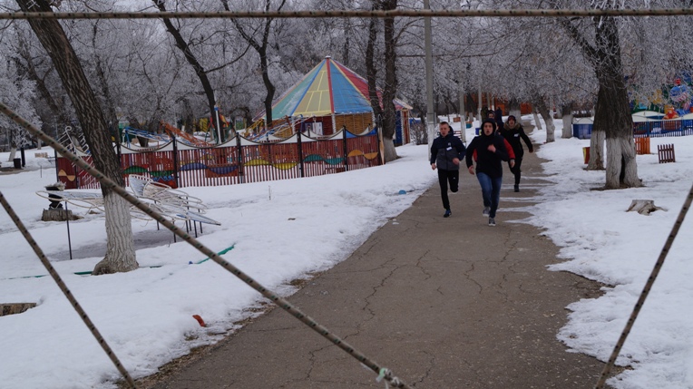 Пугачевские студенты прошли военный квест