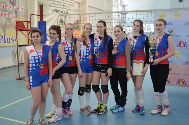 Пугачевская команда – чемпион Саратовской области по волейболу