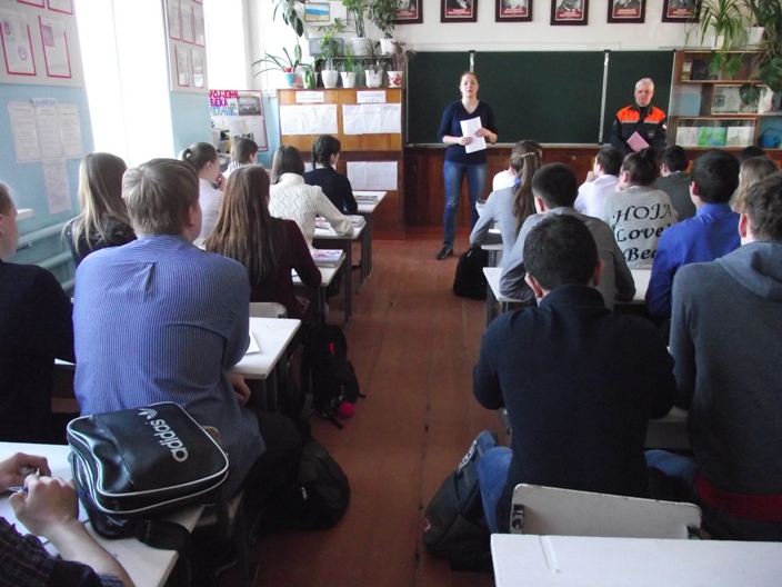 Пугачевских школьников проинформировали о правилах безопасности в период весеннего половодья
