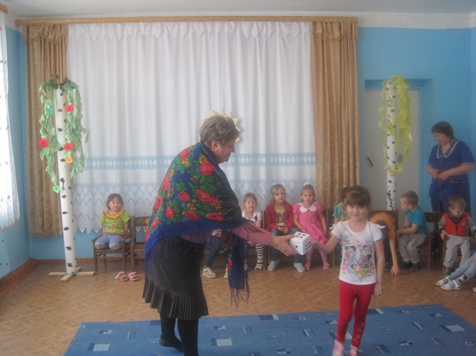 Игровая программа в детском саду с.Успенка