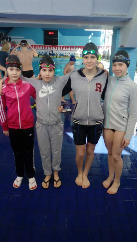 Пугачевские победители в соревнованиях по плаванию