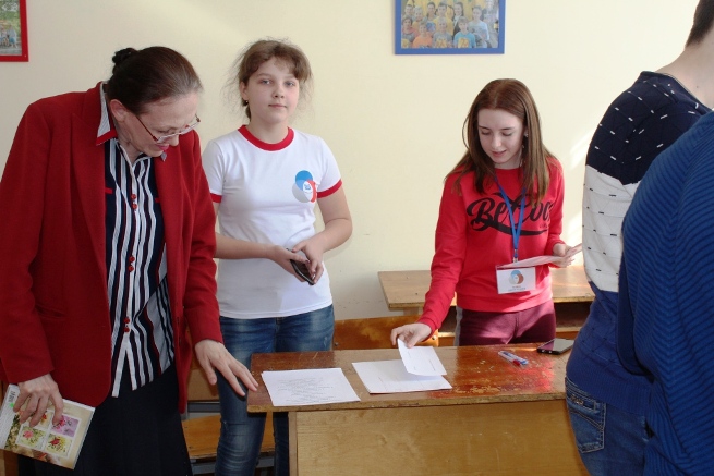 Пугачевские школьники приняли участие в профориентационной акции