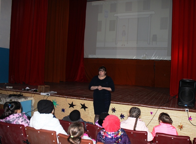 Школьники с. Рахмановка приняли участие в тематической программе