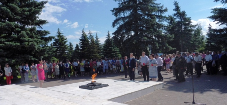 Пугачевцы почтили память защитников Отечества