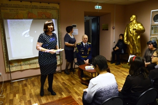 Пугачевские школьники встретились с автором книги о родном городе