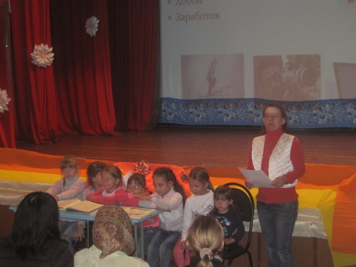 Беседа с воспитанниками детского сада и родителями в Доме культуры с. Березово