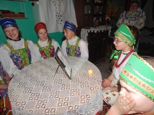 Святочные гадания провели в ДК п.Солянский