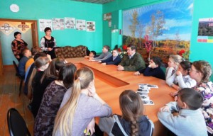 Встреча с участником боевых действий прошла в ДК п.Солянский