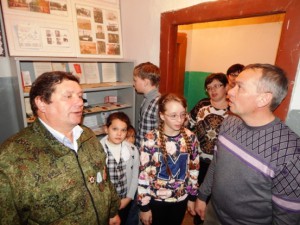 Встреча с участником боевых действий прошла в ДК п.Солянский