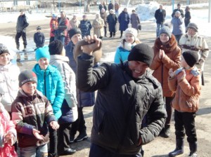 Жители п.Солянский повеселились от души на празднике проводов зимы