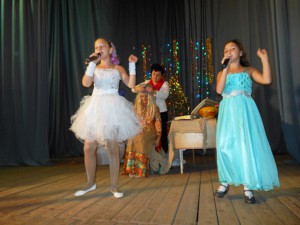 Праздничный новогодний концерт в ДК с.Давыдовка