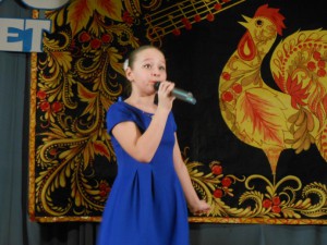 Праздничный концерт в Доме культуры села Давыдовка