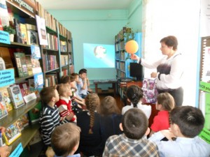 Школьники с.Давыдовка совершили литературный визит