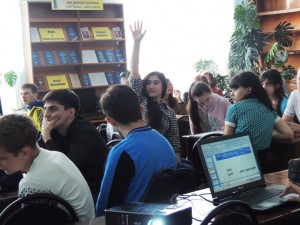 Пугачевские студенты приняли участие в интерактивной игре
