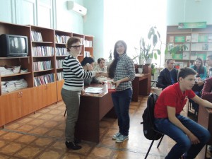 Пугачевские студенты приняли участие в интерактивной игре