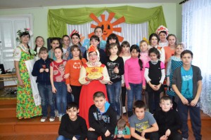 Фольклорный праздник для детей в ДК с.Селезниха
