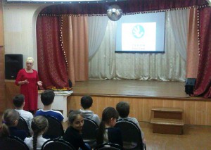 Школьники п.Заволжский познакомились с именами юных героев