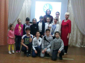 Школьники п.Заволжский познакомились с именами юных героев