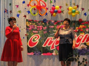 Праздничный концерт для женщин с. Карловка