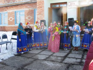 В с. Карловка состоялось праздничное гулянье «Прощай, Масленица»