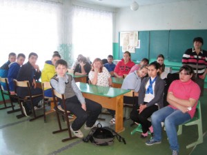 Школьники с. Успенка хранят память о войне