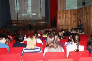 Школьники с.Давыдовка посетили кинолекторий