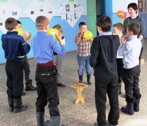 Игровая программа для школьников прошла в ДК с.Рахмановка