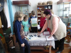 Школьники с.Клинцовка посетили мини-музей