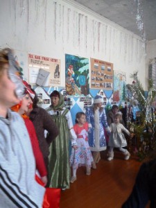 Дети п.Тургеневский побывали на новогоднем утреннике