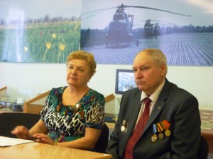 Встреча пугачевских старшеклассников  в школьном музее