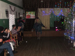 В Новый год со сказочным настроением отправились жители п.Бажановский