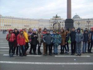 Пугачевские школьники побывали  в Санкт-Петербурге